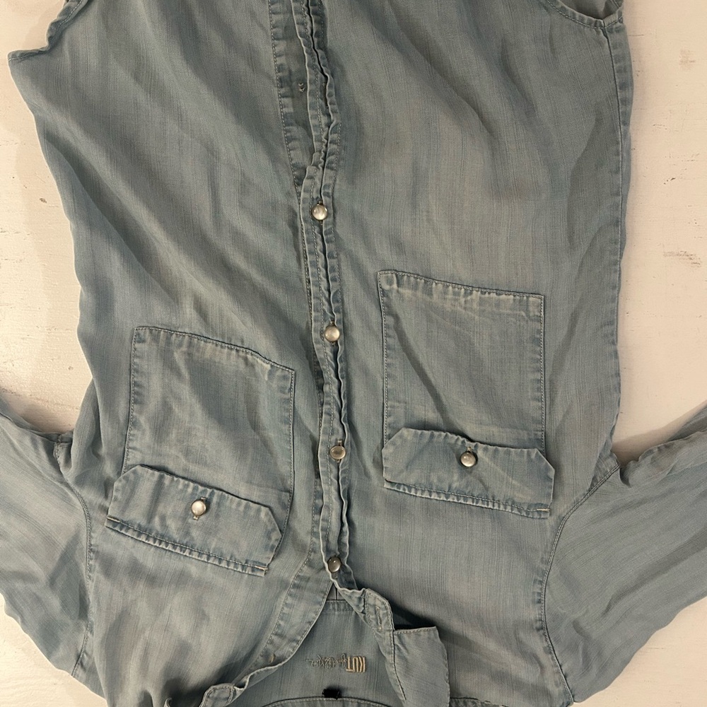 Light Blue Button-Up Shirt